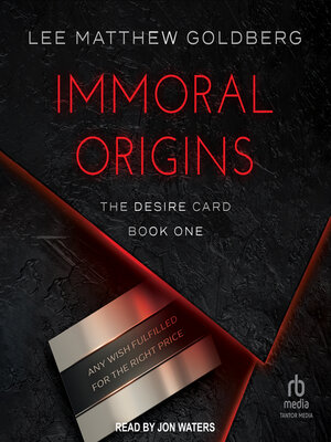 cover image of Immoral Origins